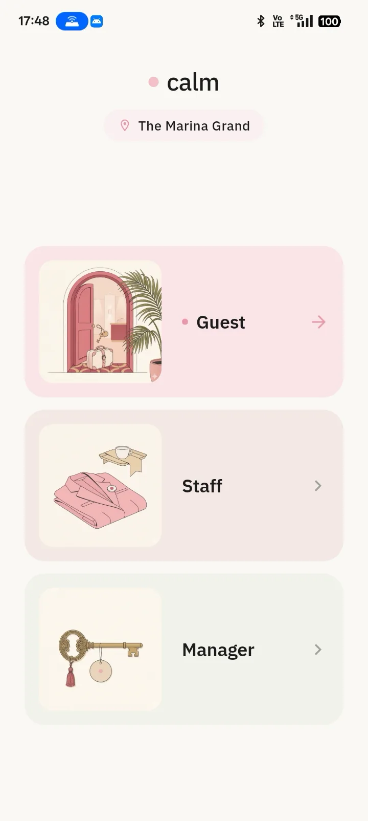 Calm screenshot 1